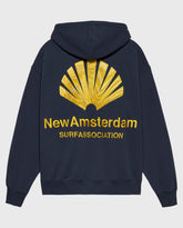 Logo Hoodie Navy Blazer/Sun Yellow