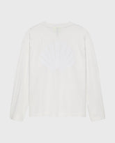 Logo Longsleeve Waffle White