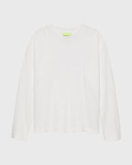 Logo Longsleeve Waffle White