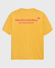 Logo T-Shirt Sun Yellow/Deep Red