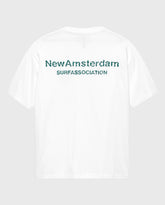 Logo T-Shirt + White/Sea Green