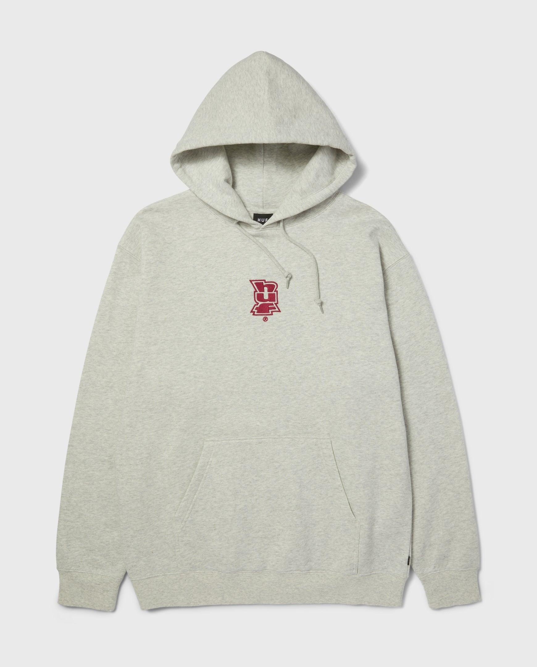 Megablast Emb Hoodie Ash