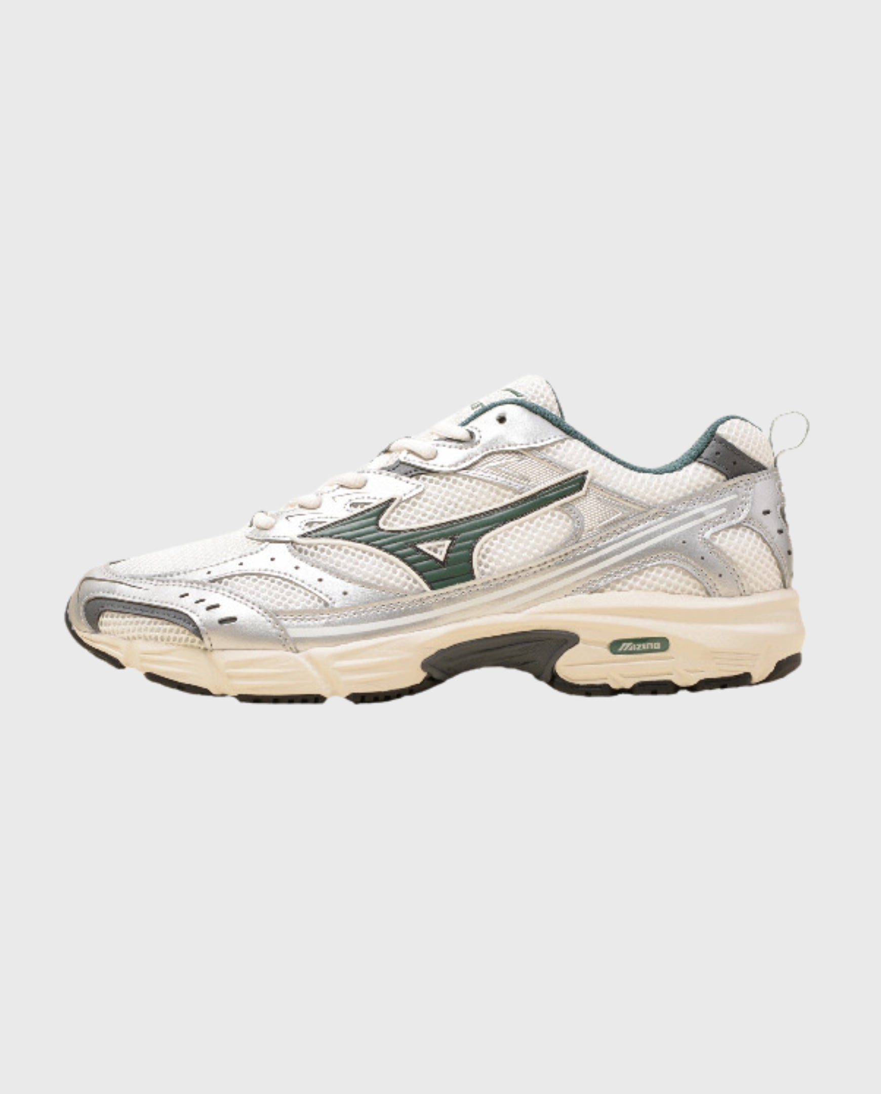 Mizuno MXR Snow White / Bistro Green / Silver
