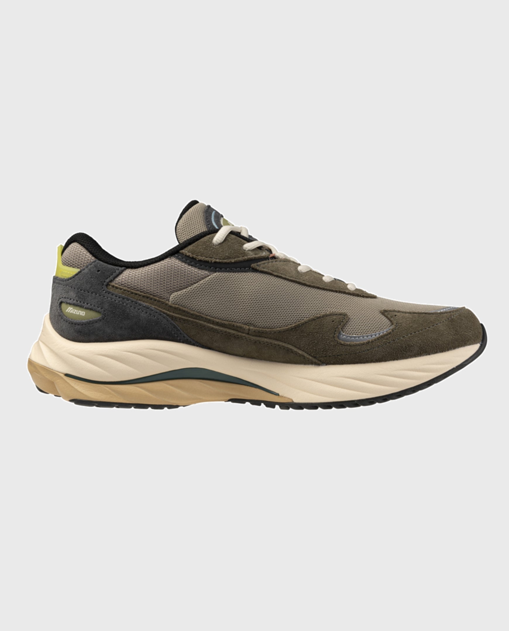 Mizuno Wave Rider Beta Vintage Khaki / Black Sand / Grape Leaf