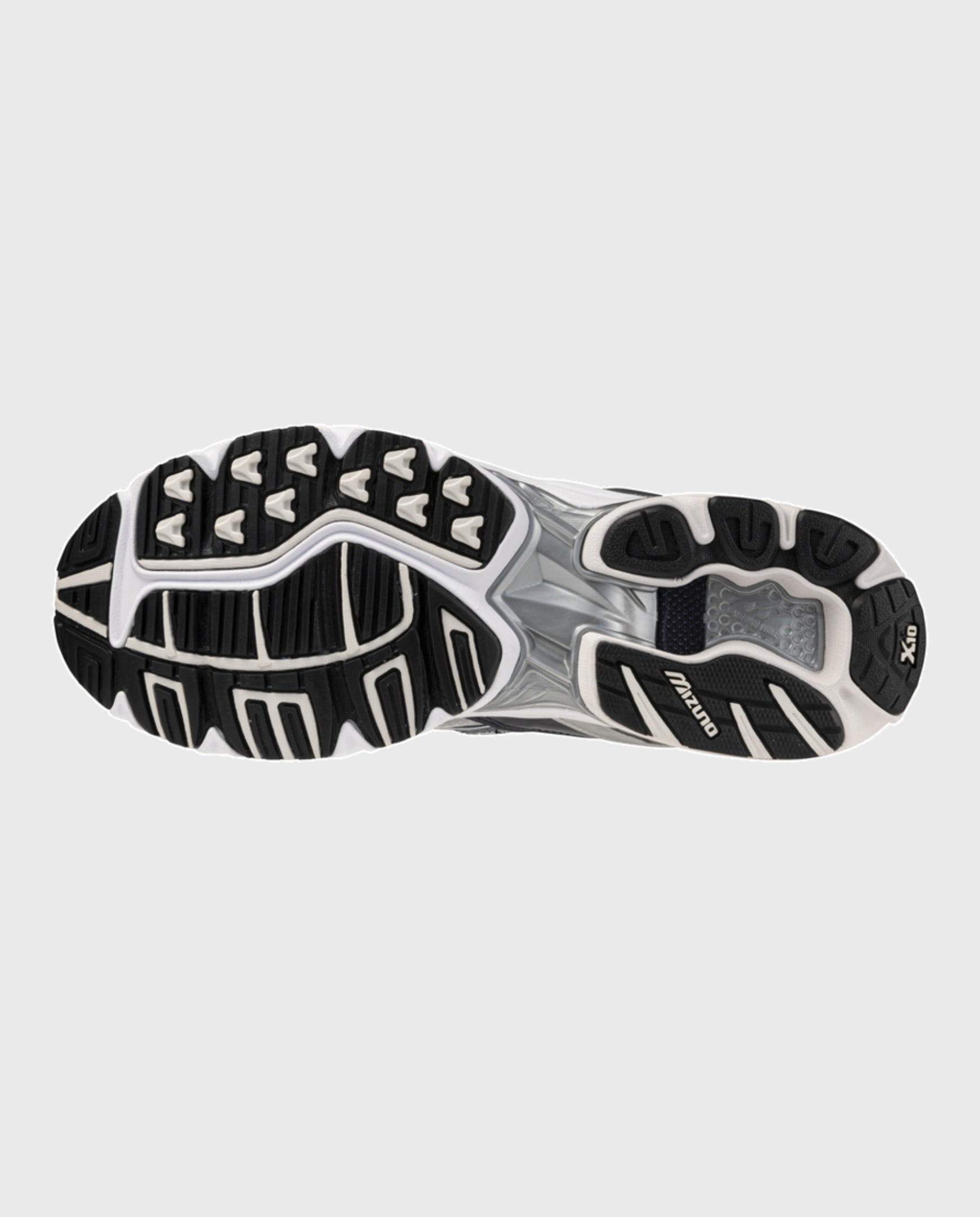 Mizuno Wave Rider 10 White / Baritone Blue / Deep Teal