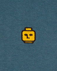 EGO Head Embroidered T-shirt Slate