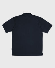 Face-Off Embroidered Polo Navy