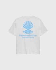 Oyster Tee White New Amsterdam Surf Association
