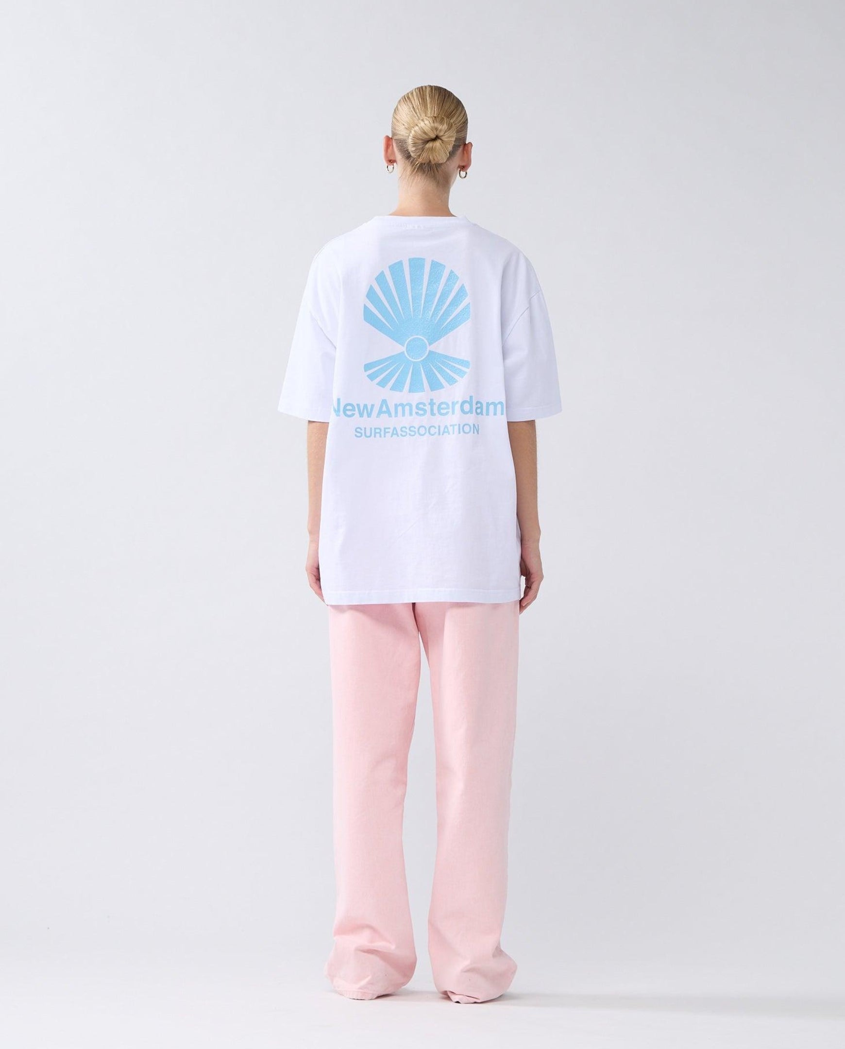 Oyster Tee White New Amsterdam Surf Association