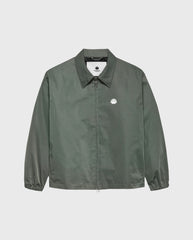 Nylon Coach Jacket Shark Green