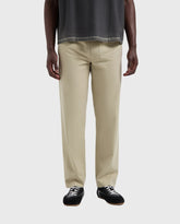 Olaf Hussein Slim Elasticated Trousers Light Sage