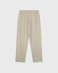Slim Elasticated Trousers Light Sage