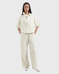 Cotton Linen Cargo Pants