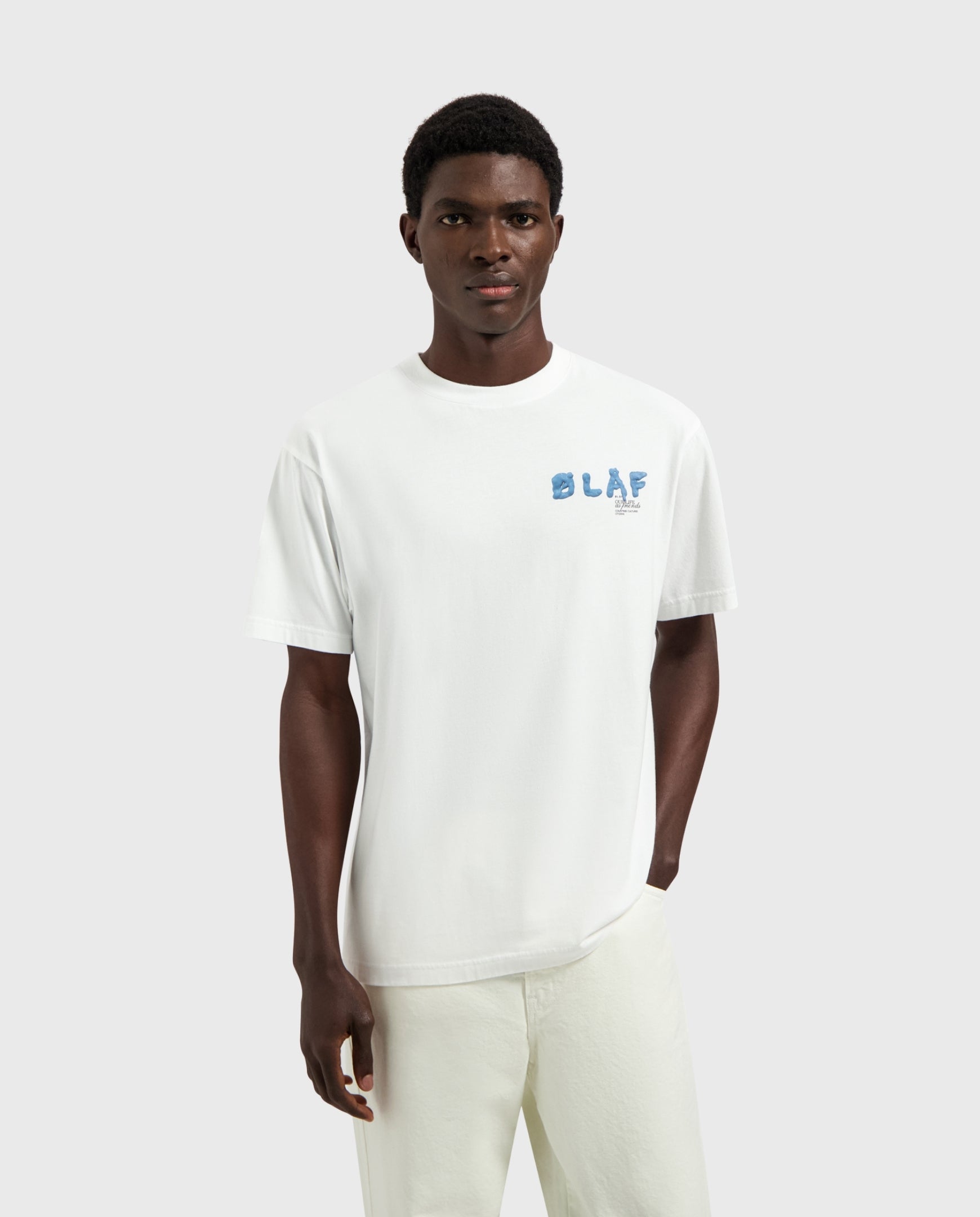 Paint Olaf T-Shirt Optical White