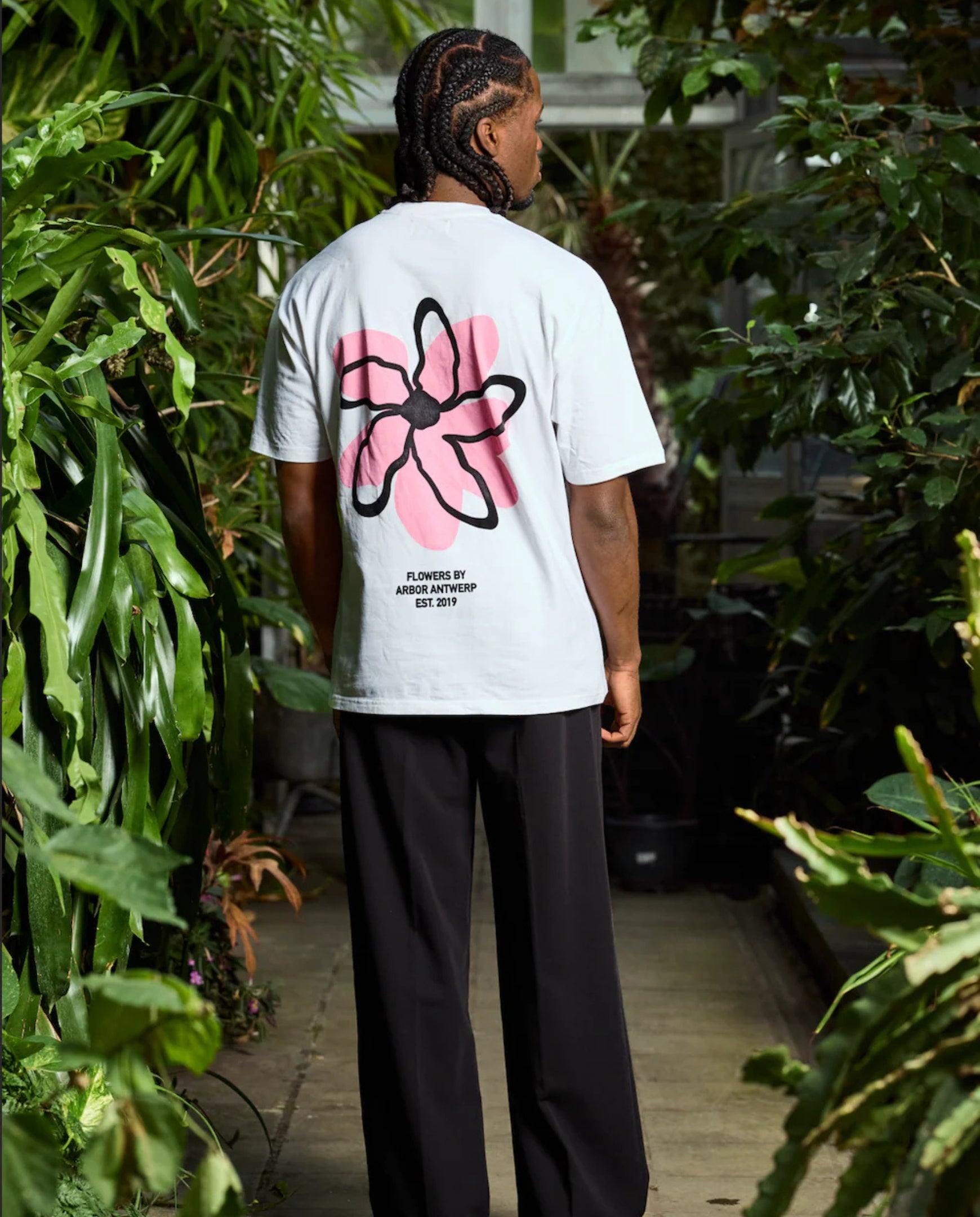 Pink Floral T-Shirt Arbor Antwerp