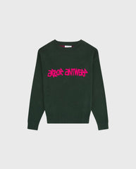 Pink Typo Knitwear Green