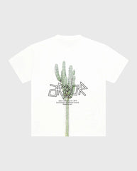 Pixle Cactus White T-shirt