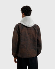 Olaf Ripstop Coach Jacket Hot Fudge