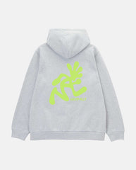 Running Man Hoodie Grey