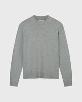 Essential Knitted Crewneck Heather Grey