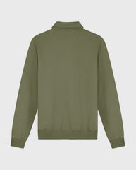 Signature Oversized Polo Olive Night