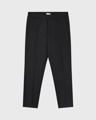 Tailored Slim Elasticated Pants Grey Melange