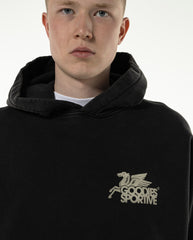 Vintage Black Pegasus Hoodie