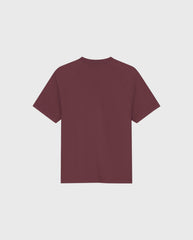 Washed Signature T-Shirt Rum Raisin