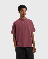 Washed Signature T-Shirt Rum Raisin