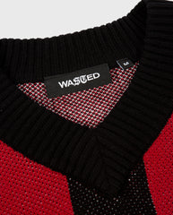 Blade Sweater Black/Fire Red