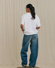 White AA Arbor Logo T-Shirt