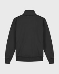 Signature Zip Mock Charcoal