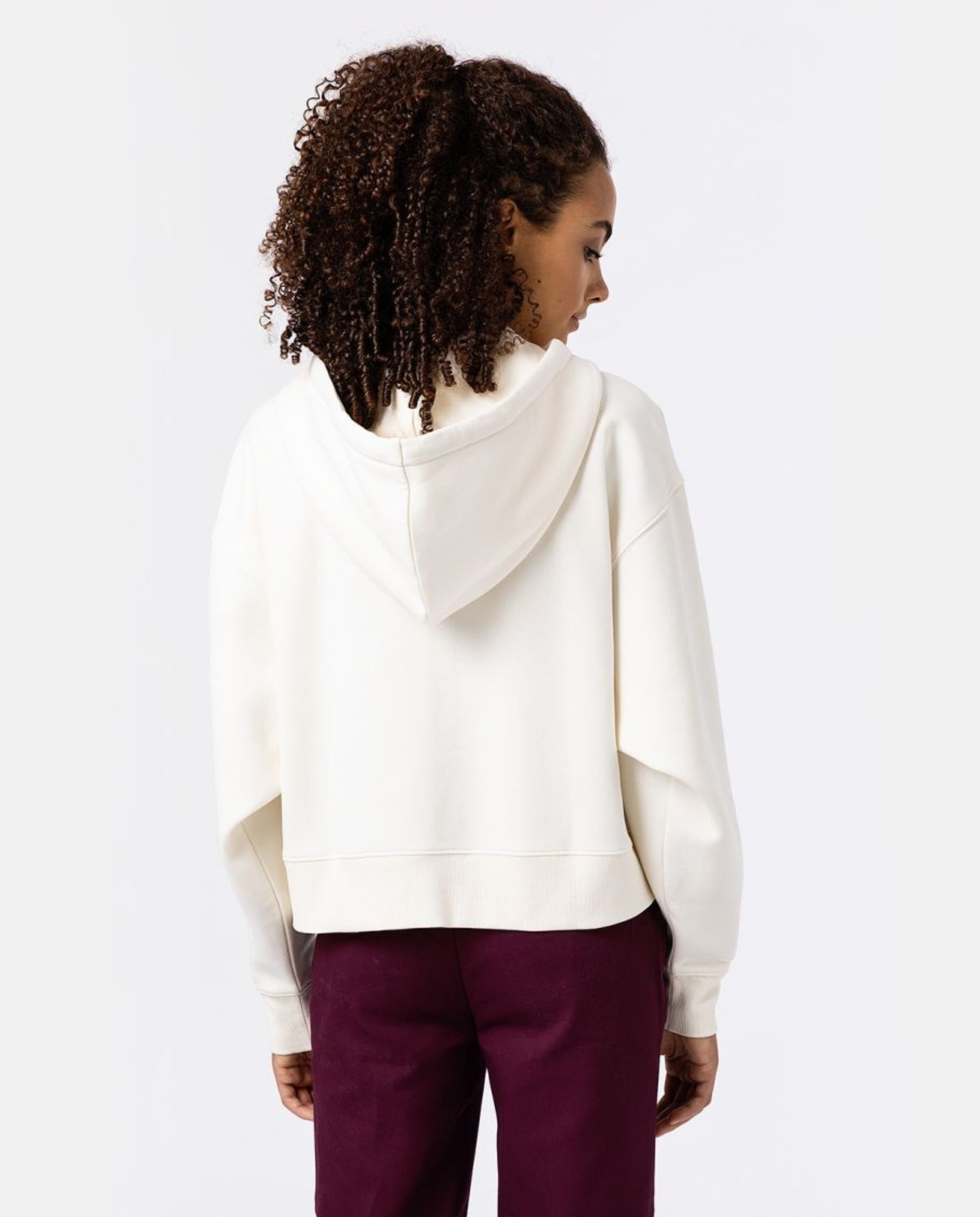 Oakport Zipped Hoodie W Ecru