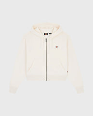 Oakport Zipped Hoodie W Ecru