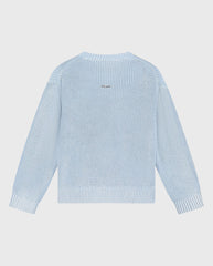 Washed Knitted Essential Crewneck Windsurfer