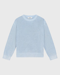 Washed Knitted Essential Crewneck Windsurfer