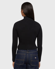 East Helena Rib Zip-Throu Black