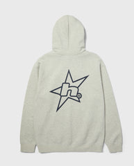H Star Logo Hoodie Ash