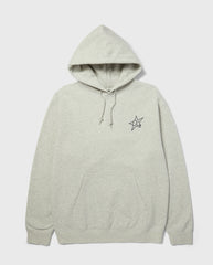 H Star Logo Hoodie Ash