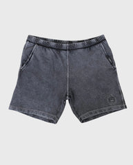 Heavyweight Shorts Washed Black