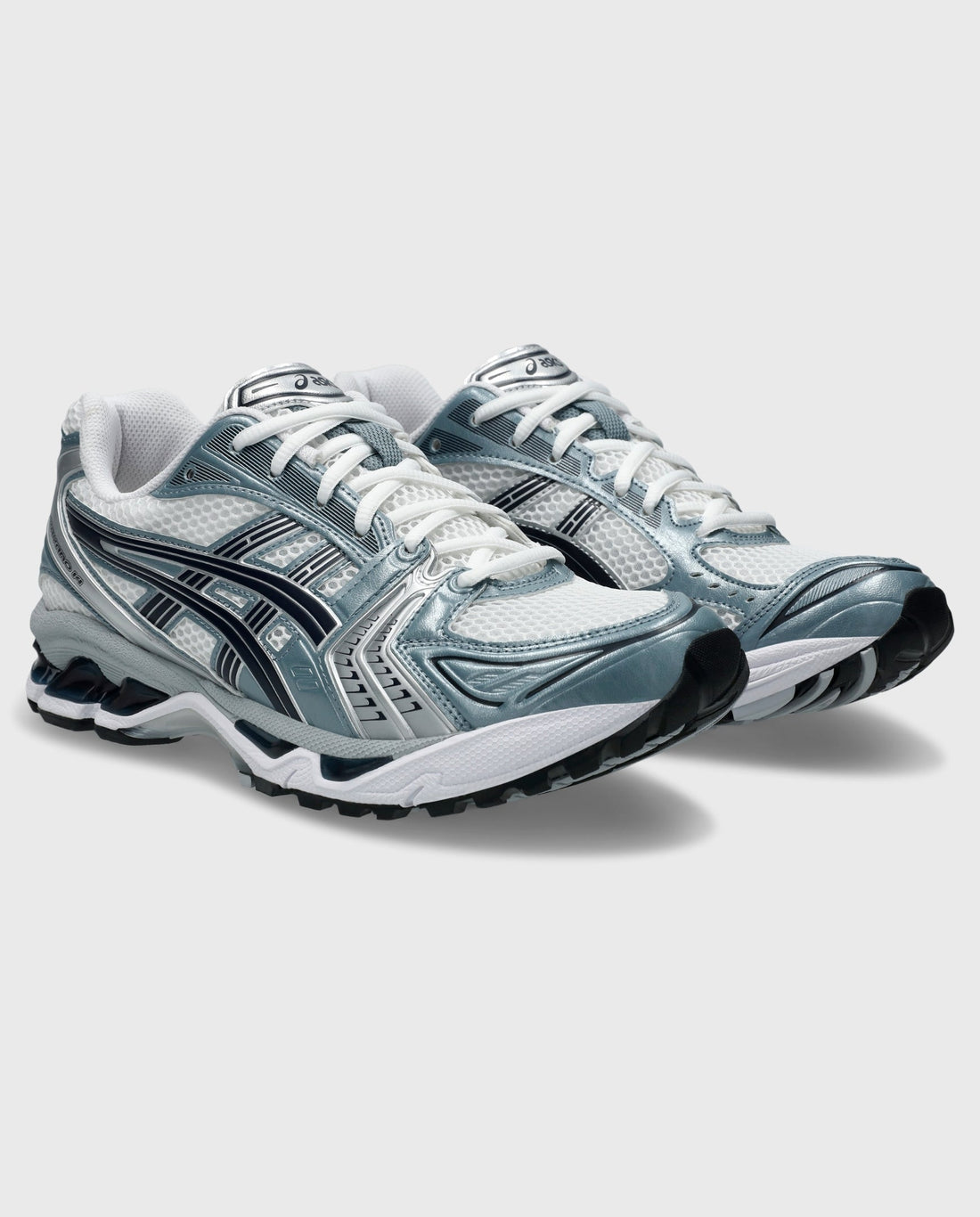 Asics sneakers met wit en blauw
