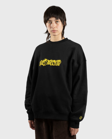 Wasted Paris Acid Crewneck Black