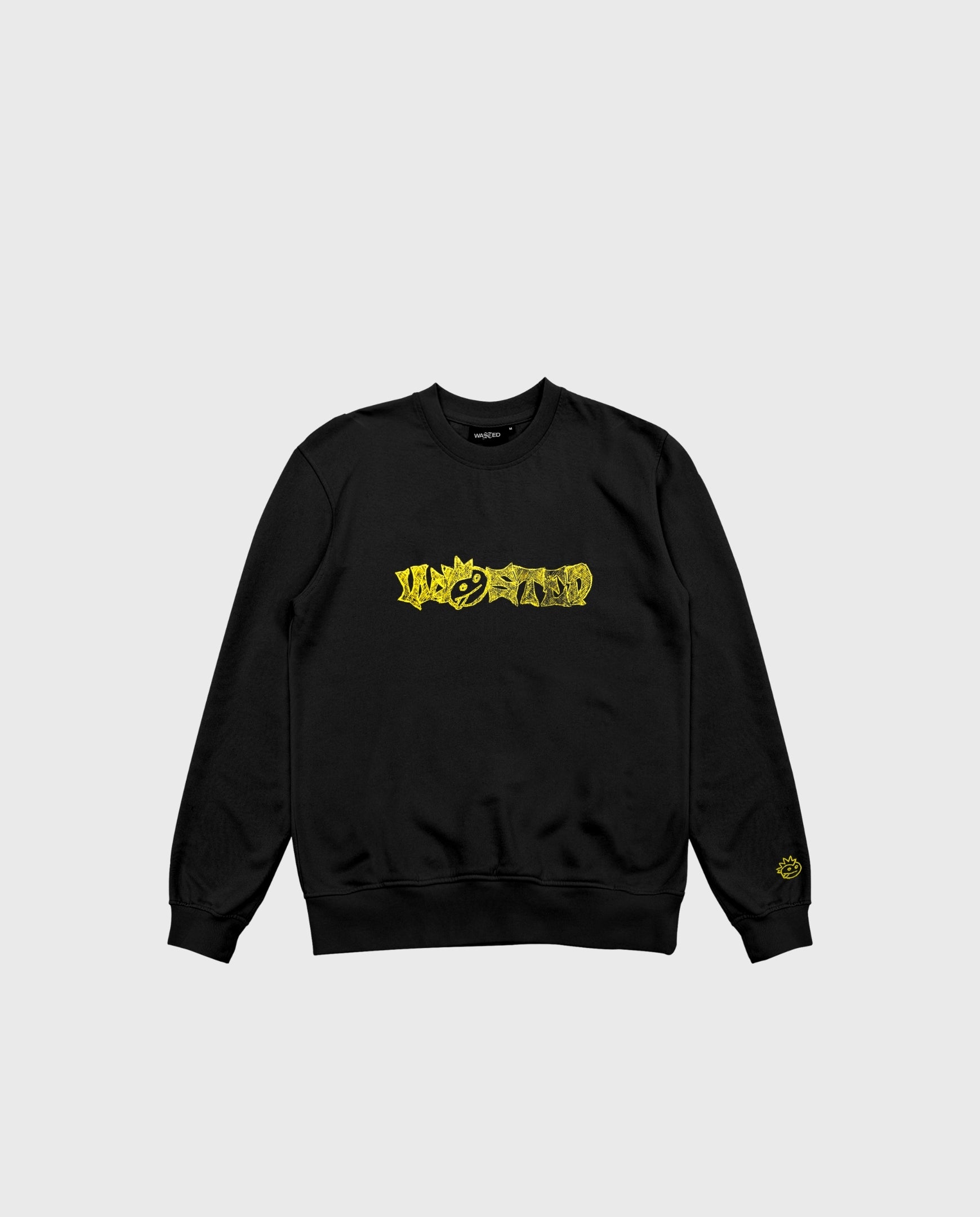 Wasted Paris Acid Crewneck Black