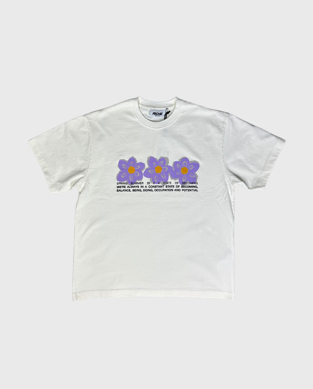 Aiche Flowers T-Shirt Off-White