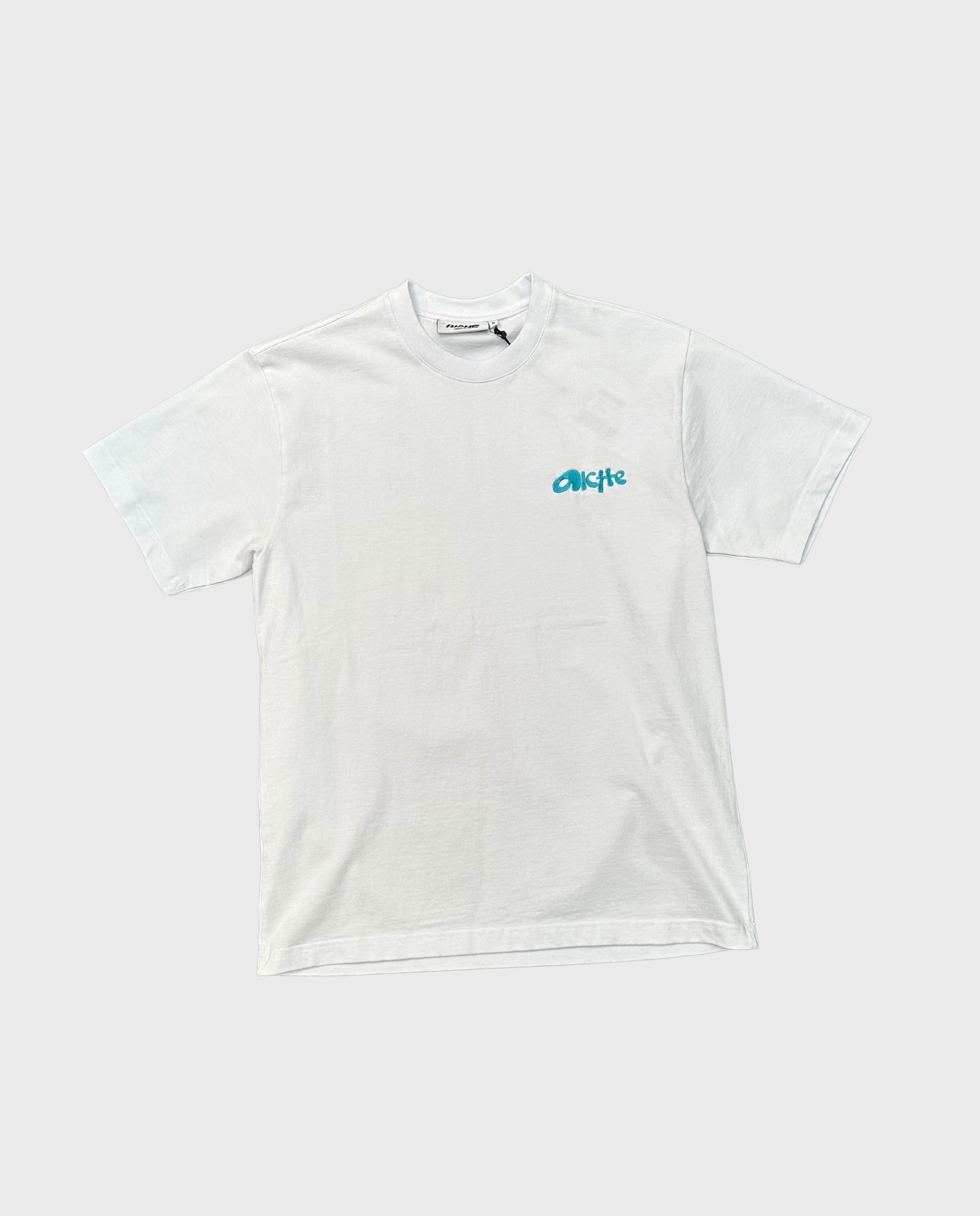 Aiche Muddy Logo T-Shirt White