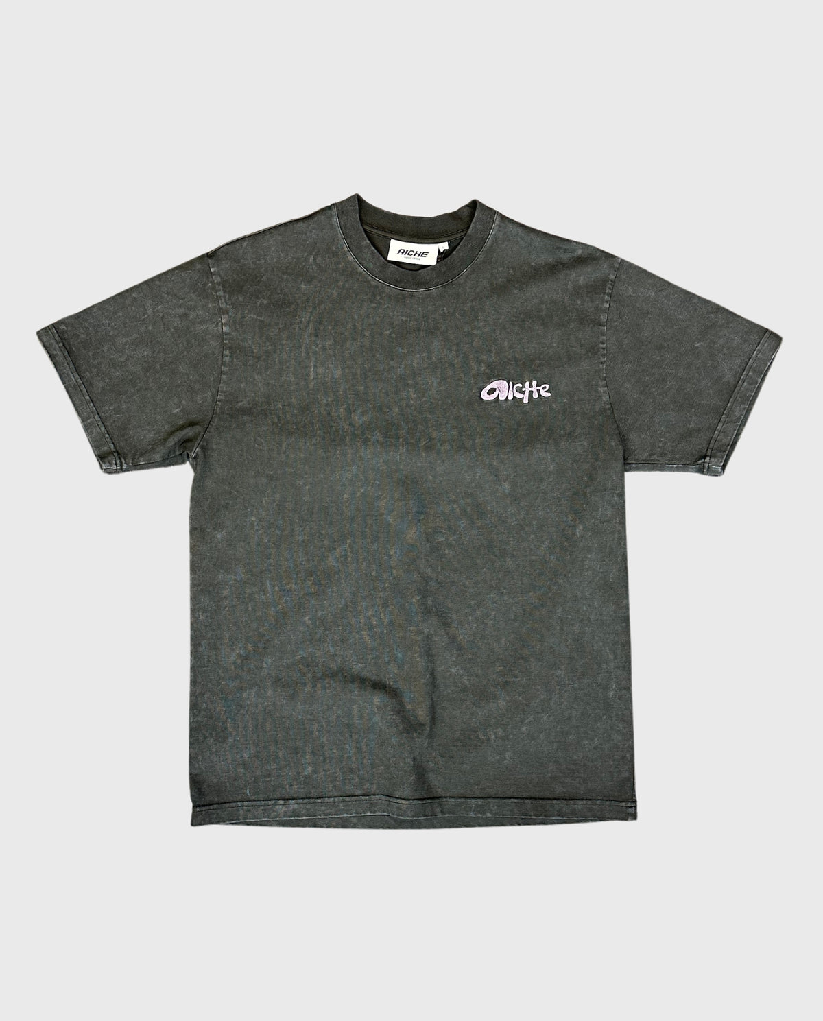 Aiche Muddy Logo T-Shirt Black