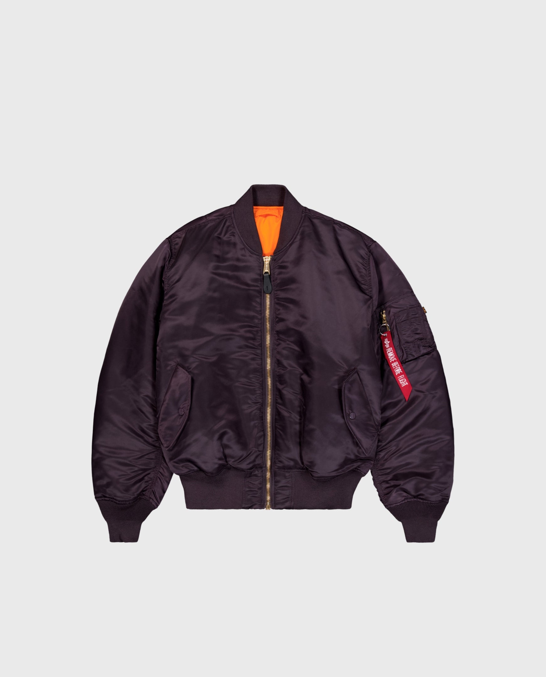 Alpha Industries MA-1 Bomber Jacket Heritage Plum