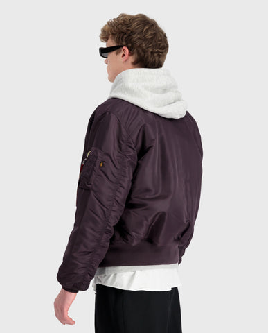 Alpha Industries MA-1 Bomber Jacket Heritage Plum