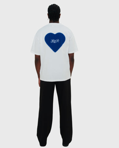 Blue Faded Heart T-Shirt