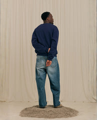 Arbor Flower Navy Crewneck